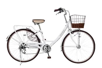 ホワイト シティサイクル ママチャリ dショッピング |シティサイクル・ママチャリ cyma(サイマ